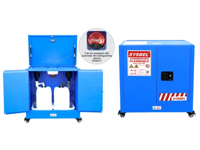 Armari d'emmagatzematge de recollida de líquids residuals SYSBEL amb FM